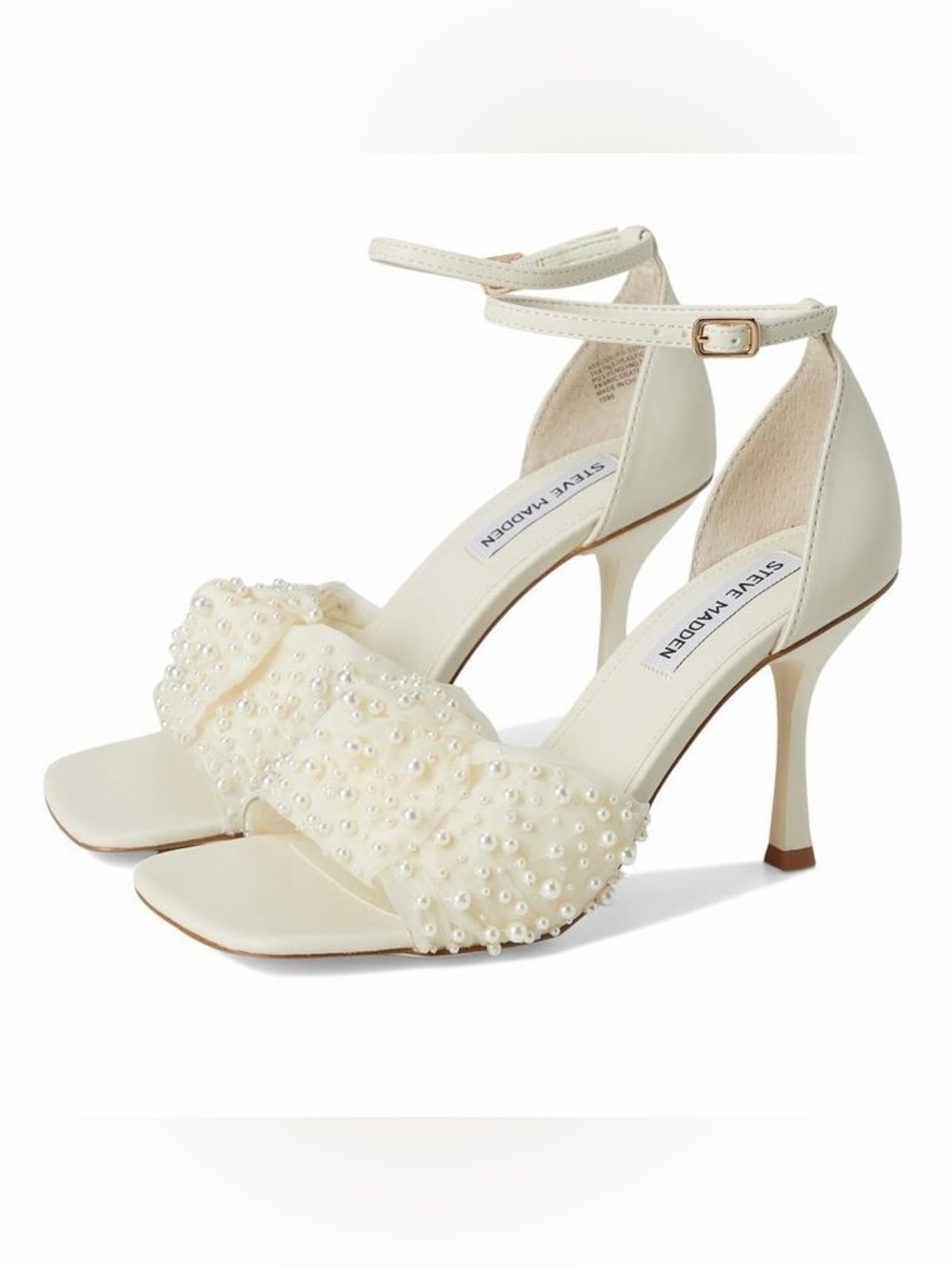 Steve Madden Pearl Assumed Faux Pearl Heels NWT